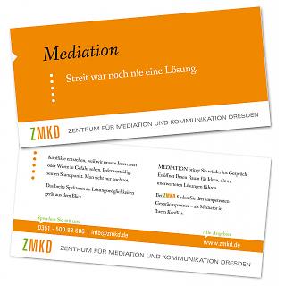 Flyer ZMKD - Mediation - Copyright welt-gestalten.de